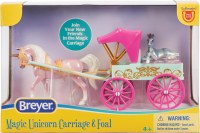 BREYER UNICORN MAGIC CARRIAGE & FOAL