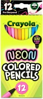CRAYOLA 12ct NEON COLORED PENCILS