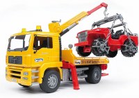 BRUDER MAN TGA TOW TRUCK W/CC VEHICLE