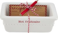 MUD PIE NOT FRUITCAKE MINI LOAF SET