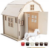 BREYER HORSE & BARN PAINT & PLAY