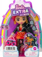 BARBIE EXTRA MINIS DOLL BLONDE RED/BK HA