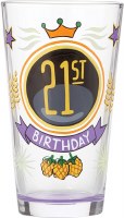 LOLITA BEER GLASS 21ST BIRTHDAY