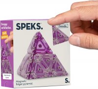 SPEKS GEODE PYRAMID PURPLE