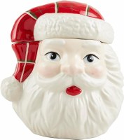 MUD PIE MINI COOKIE JAR SANTA