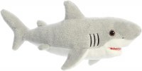 AURORA 12" FLOPSIE GREAT WHITE SHARK