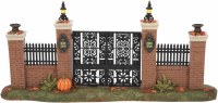 D56 HALLOWEEN HAUNTED MANSION GATE