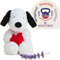 WARMIES RED HEART SNOOPY