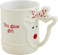 MUD PIE CHRISTMAS MUG REINDEER