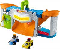 FP LITTLE PEOPLE HOT WHEELS RACE TRACK