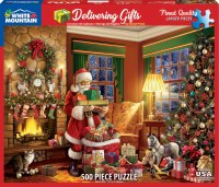 WHITE MTN PUZZLE 500PC DELIVERING GIFTS