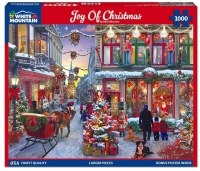 WHITE MTN PUZZLE 1000PC JOY OF XMAS