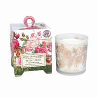 MICHEL & CO BOXED CANDLE ROYAL ROSE