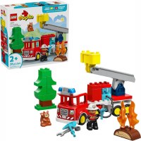 LEGO DUPLO #10473 FIRE TRUCK W/HOSE