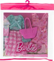 BARBIE COMPLETE FASHIONS SET PINKS