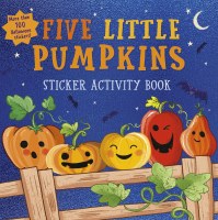 FIVE LITTLE PUMPKINS STICKER ACTIVITY BK