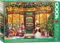 EUROGRAPHICS 1000pc PUZZLE THE XMAS SHOP