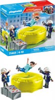 PLAYMOBIL FIREFIGHTER W/AIR BAG