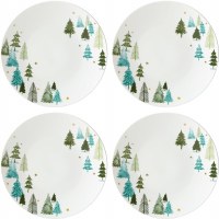 LENOX BALSAM LANE SET/4 DINNER PLATES