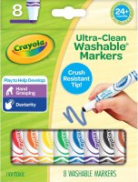 CRAYOLA 8CT WASHABLE MARKERS TODDLER
