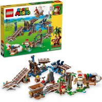 LEGO MARIO DIDDY KONG'S MINE CAR RIDE EX