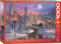 EUROGRAPHICS 1000pc PUZZLE NYC XMAS EVE