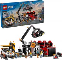 LEGO CITY #60472 SCRAPYARD W/CARS