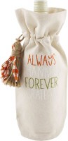MUDPIE ALWAYS THANKSGIVING WINE BAG
