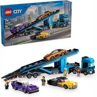 LEGO 60408 CAR TRANSPORTER TRUCK W/CARS