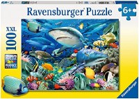 RAVENSBURGER 100pc PUZZLE SHARK REEF