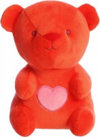 AURORA 8" YUMMY HEARTBEAR RED