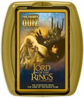 TOP TRUMPS QUIZ LORD OF THE RINGS