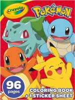 CRAYOLA COLORING BOOK POKEMON