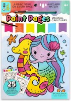 BRIGHT STRIPES PAINT PAGES MAGICAL CREAT