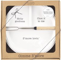 MUDPIE CIRCA S'MORE PLATE SET