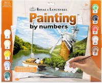 ROYAL LG PAINT BY NUMBER SET WINDMILL