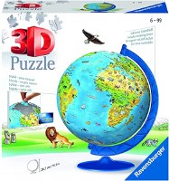 RAVENSBURGER 3D PUZZLE WORLD GLOBE