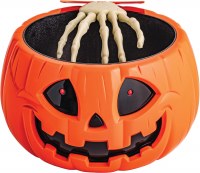 MUD PIE ANIMATED LED PUMPKIN BOWL