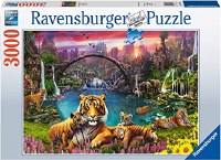 RAVENSBURGER 3000p TIGERS IN PARADISE