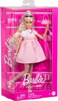 BARBIE DELUXE DOLL PINK PASTEL DRESS