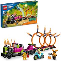LEGO CITY STUNT TRUCK & RING OF FIRE