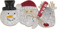 MUDPIE SANTA & FRIENDS TRIPLE DIP