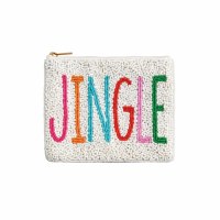 MUD PIE HOLIDAY BEADED CASE JINGLE