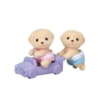 CALICO CRITTERS YELLOW LAB TWINS