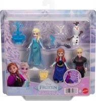 FROZEN CHARACTER 4-DOLL PACK