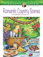 DOVER COLORING BOOK ROMANTIC SCENES