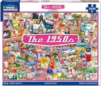 WHITE MTN PUZZLE 1000PC THE 50'S