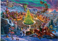 CEACO 1000PC PUZZLE SANTA'S NORTH POLE