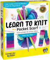 CREATIVITY FOR KIDS LEARN TO KNIT SCARF