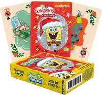 CHRISTMAS PLAYING CARDS SPONGEBOB